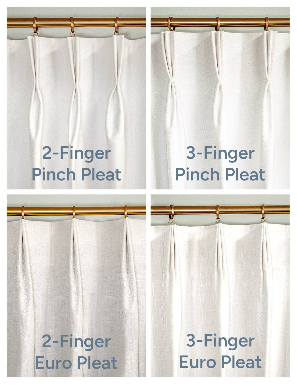 Custom Drapes - Pleated & Lined - Old Country Linen Nile - 1 Pair/2 Panels gallery