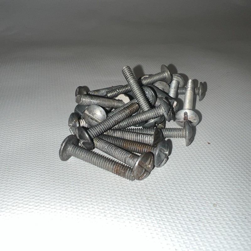 12 Amerock cabinet pulls E311 Vintage Art Deco Fasteners Included. gallery