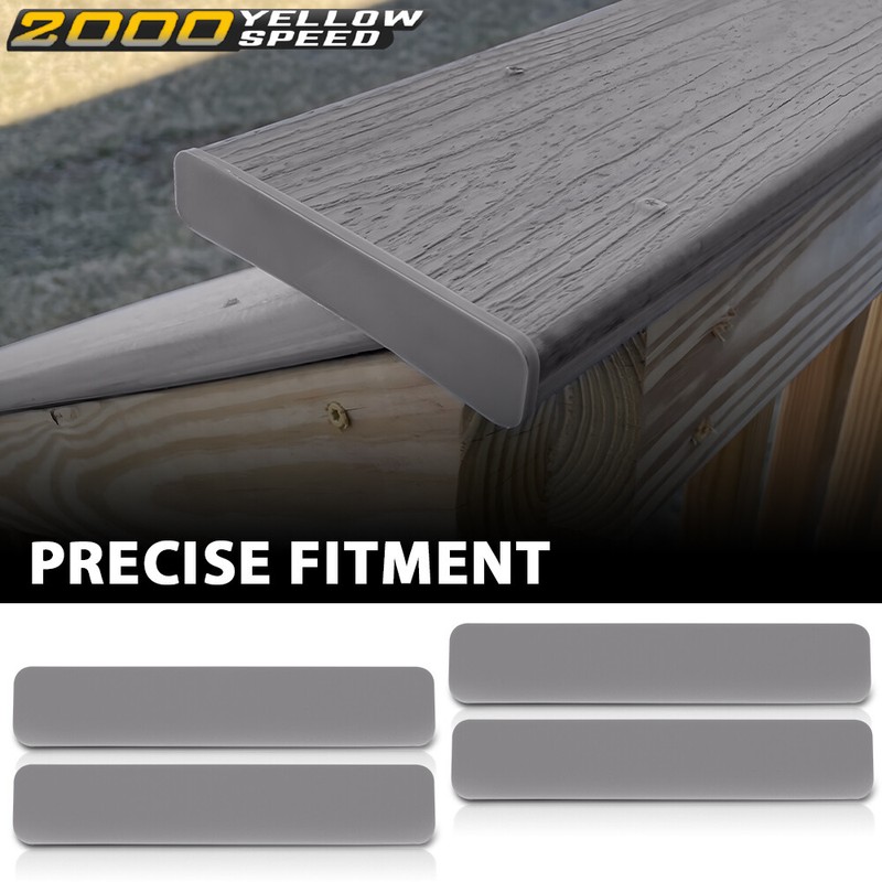 Composite Decking boards End Cap (4 pcs in One Package) 5.5” gallery