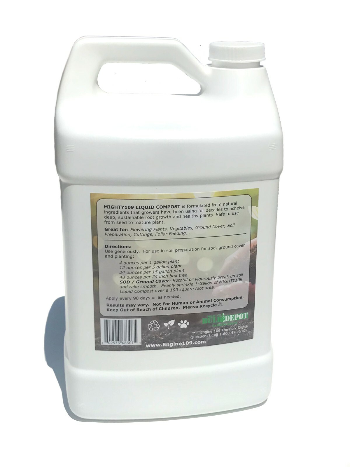 MIGHTY109 Liquid Compost, 1 Gallon, Covers up to 300 Square Feet! gallery