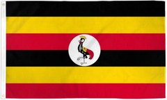 10 x “UGANDA” flag 3×5 ft polyester banner sign African Country UN United Nation