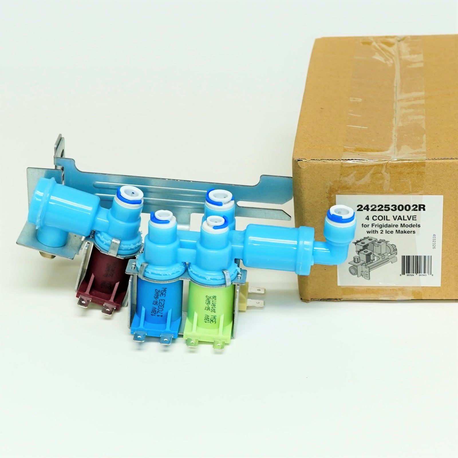 Water Inlet Valve for Electrolux Frigidaire 242253002 AP5669874 PS7321353 gallery