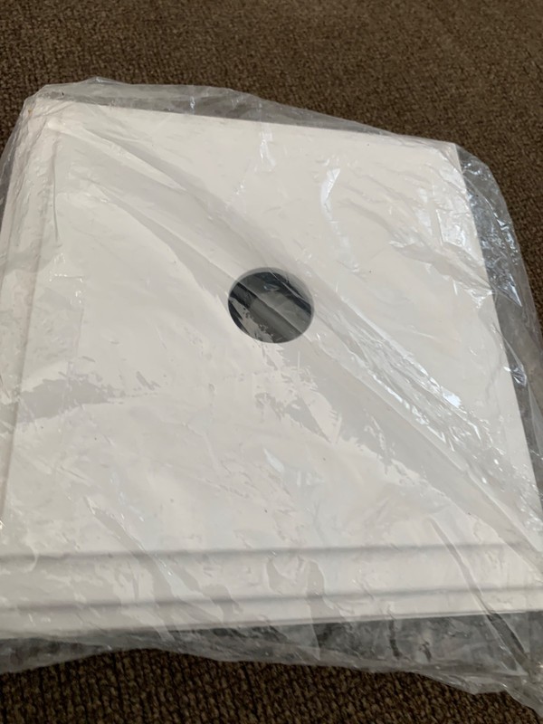 Vinyl Siding Square Standard Mounting Block - 7-1/2" - Universal Fit - White 000 gallery