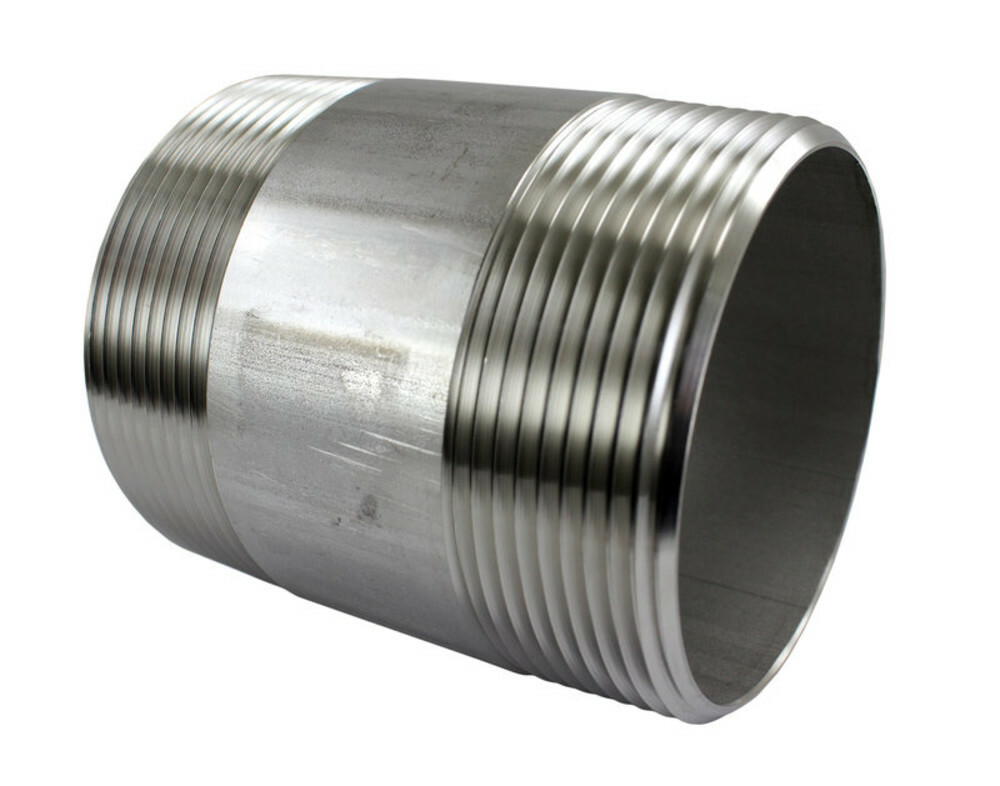 3" Barrel Nipple, Stainless Steel Pipe Fittings NPT SCH 40 SS SUS304 gallery