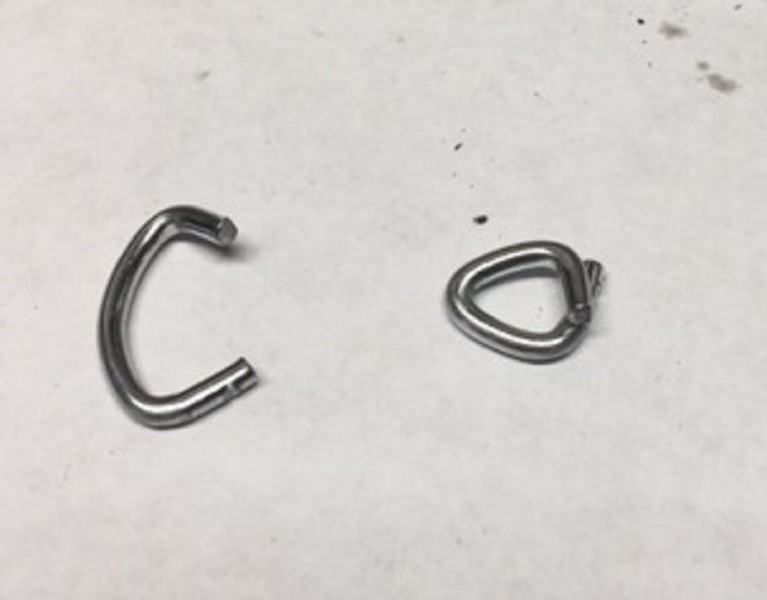 NEW ANGLE HOG RING PLIERS + 2 pounds of 1/2" Galvanized Hog Rings HEAVY DUTY gallery