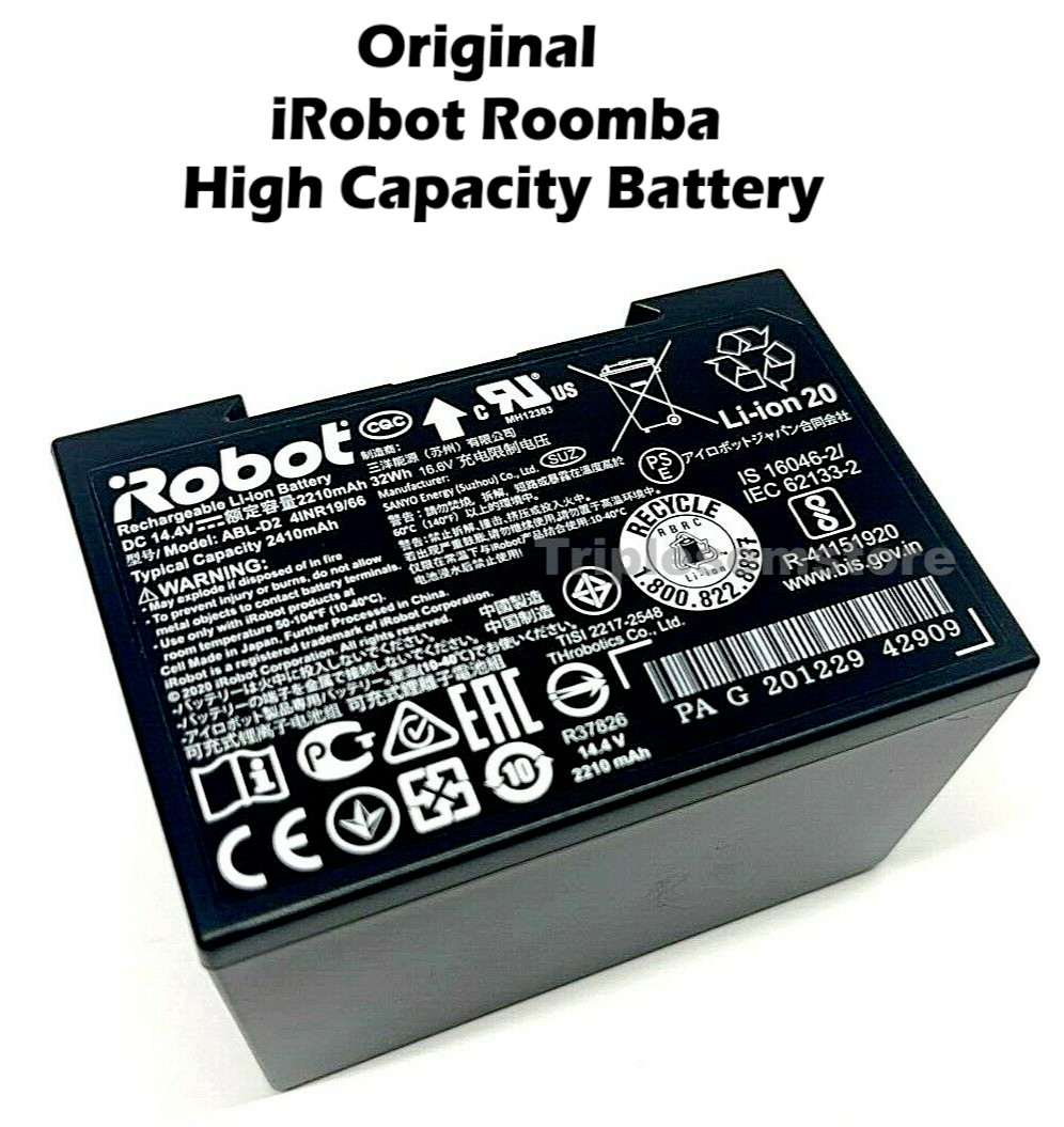 Genuine iRobot Roomba i4 i4+ High Capacity Lithium Ion Battery 2410mAh - ABL-D2 gallery