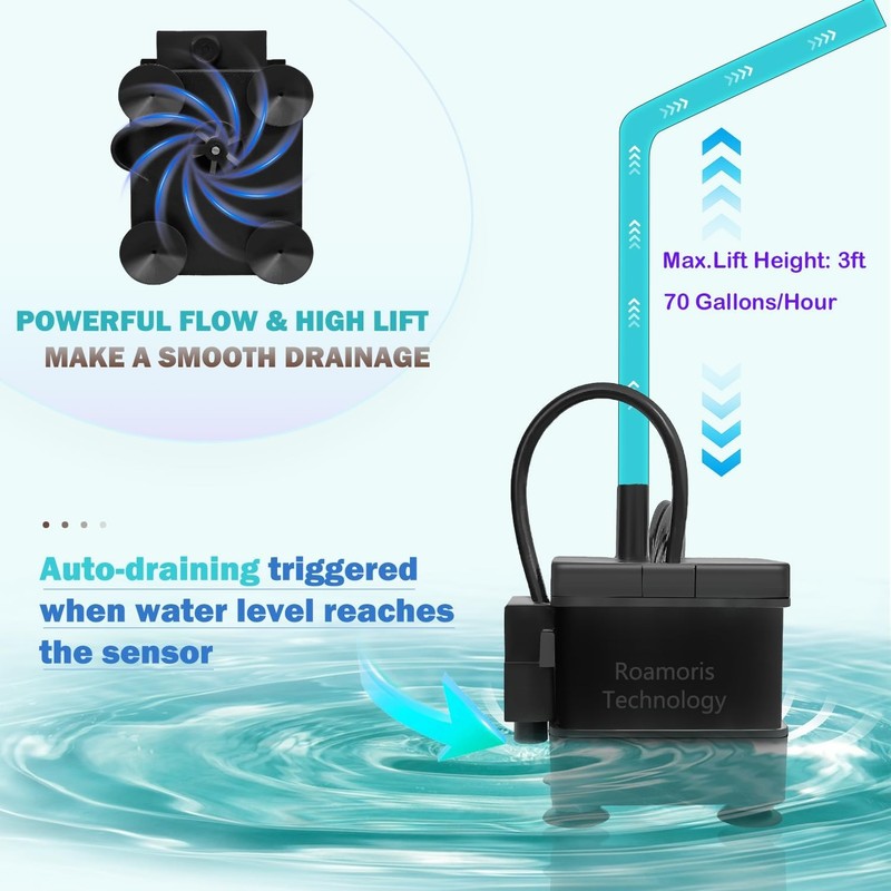 Small Pump With Level Sensor 110V Automatic Submersible Water Pump gallery