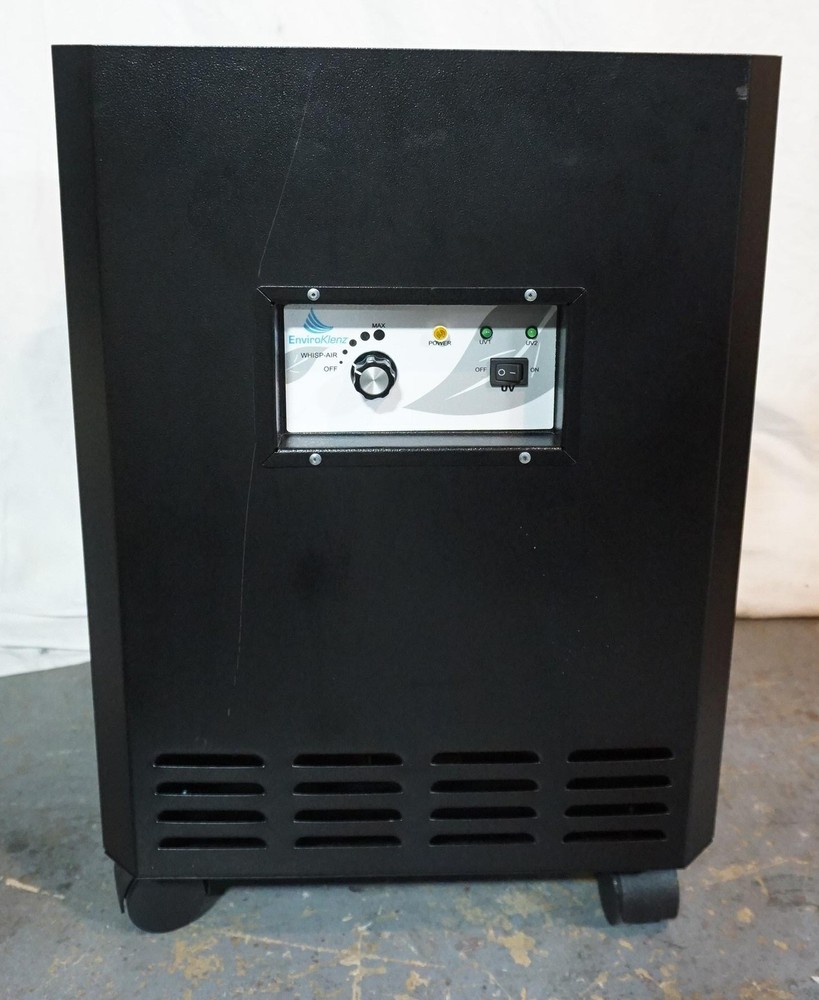 ENVIROKLENZ MOBILE AIR SYSTEM PLUS-=UV MODEL=- HEPA AIR PURIFIER ED327-0255-00BL
