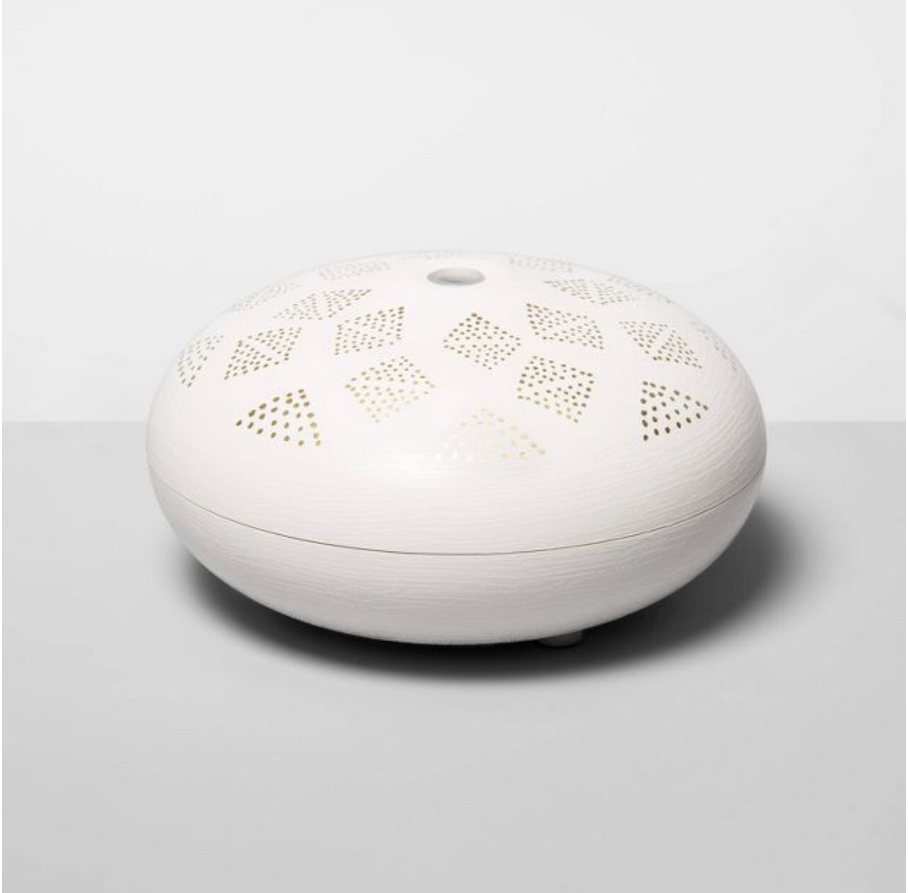 200ml Dotted Orb Oil Diffuser White/Gold - Opalhouse gallery