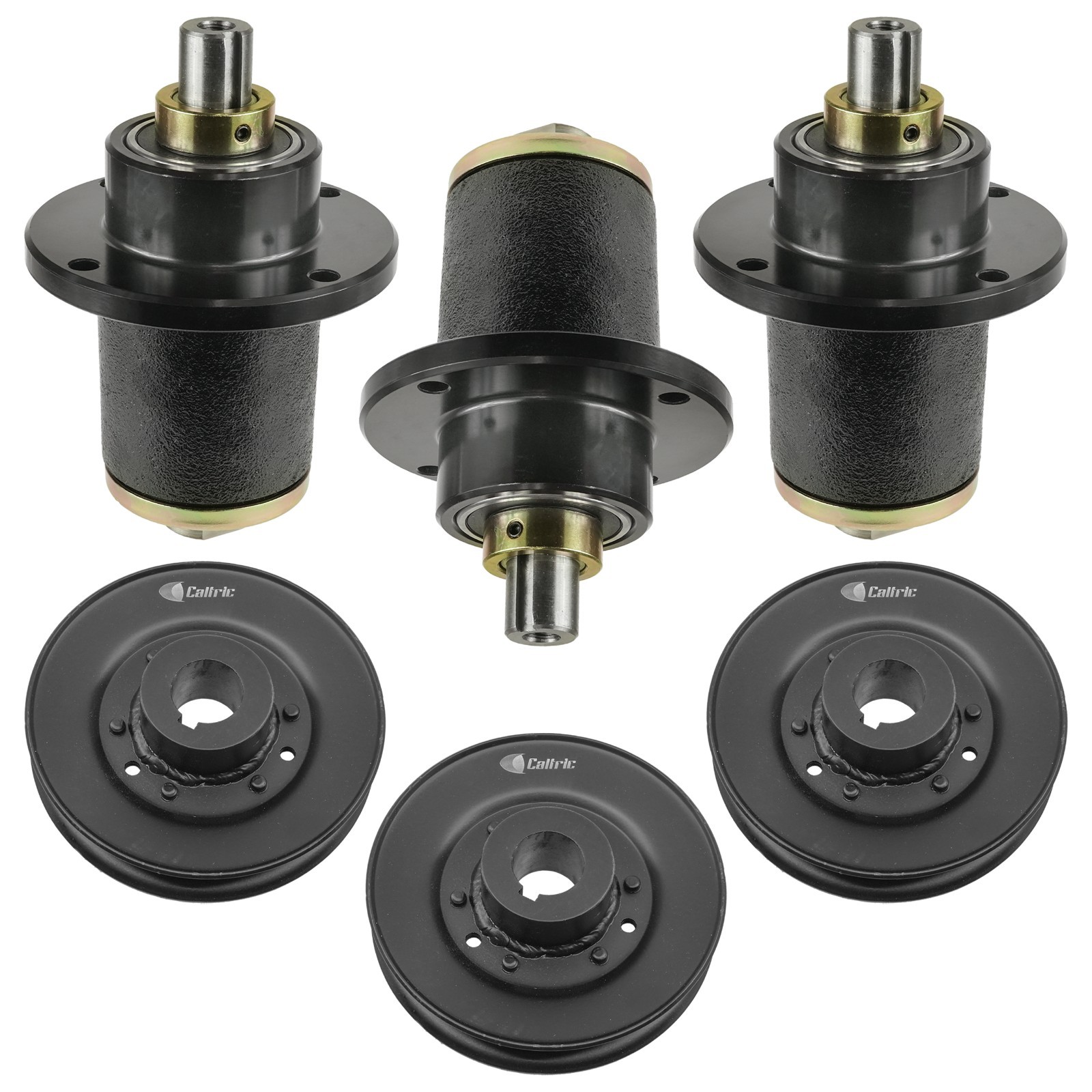 54" Deck Spindle & Pulley for Bad Boy ZT Elite 2014-2016 033-6003-00 037-6015-50 gallery