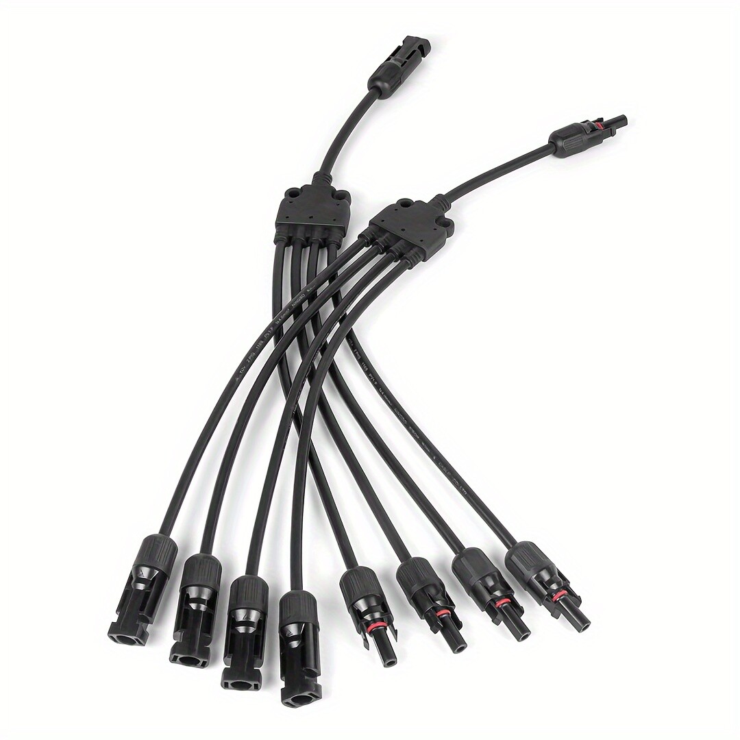 4 to 1 Solar Panel Connector 4 Way 1000V Solar Panel Parallel Connectors gallery