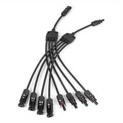 4 to 1 Solar Panel Splitter Solar Panel Parallel Connectors Solar Adapter Cable