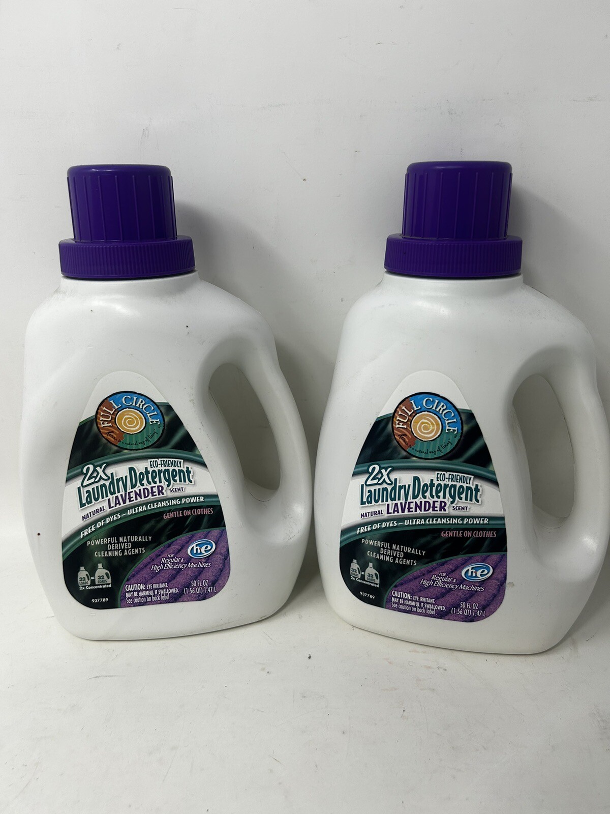 2x Full Circle Free & Clear Laundry Detergent 32 Loads 50 oz Lavender gallery