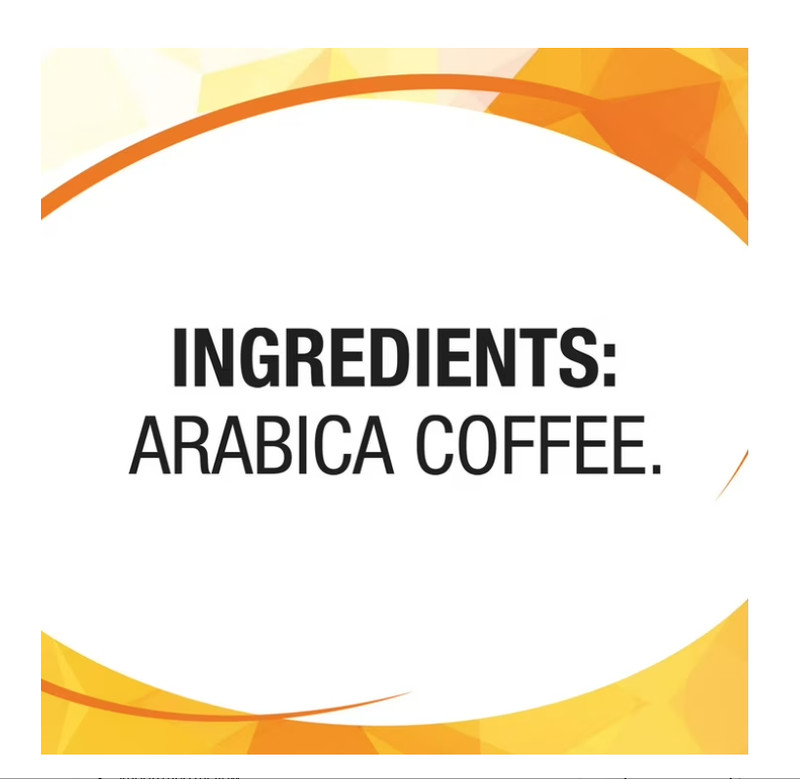 Great Value 100% Arabica Breakfast Blend Medium Roast Ground Coffee Pods, 48 Ct gallery