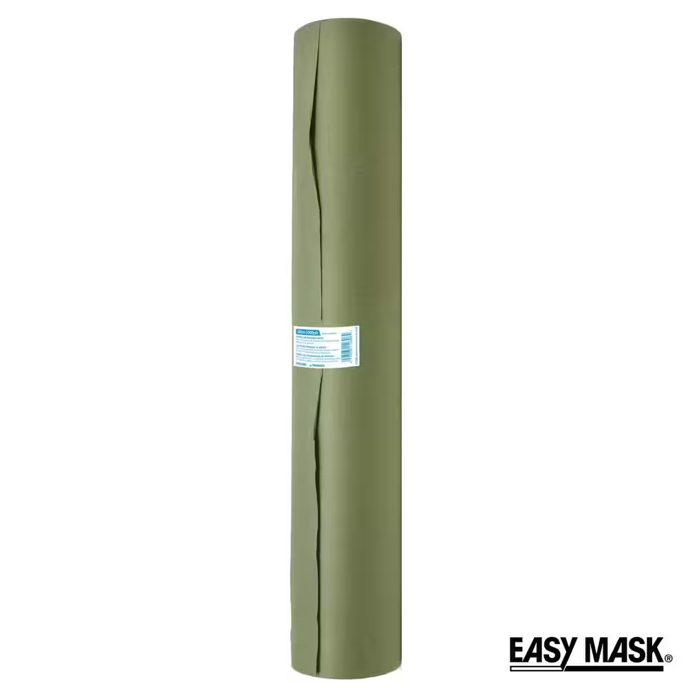 Green Premium Masking Paper for Paint Oil & Water Based Materials 36in x 1000ft gallery
