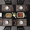 2 Pcs Rectangular Baking Dish 11'' 8''), Marble Grey Porcelain Bakeware Set gallery