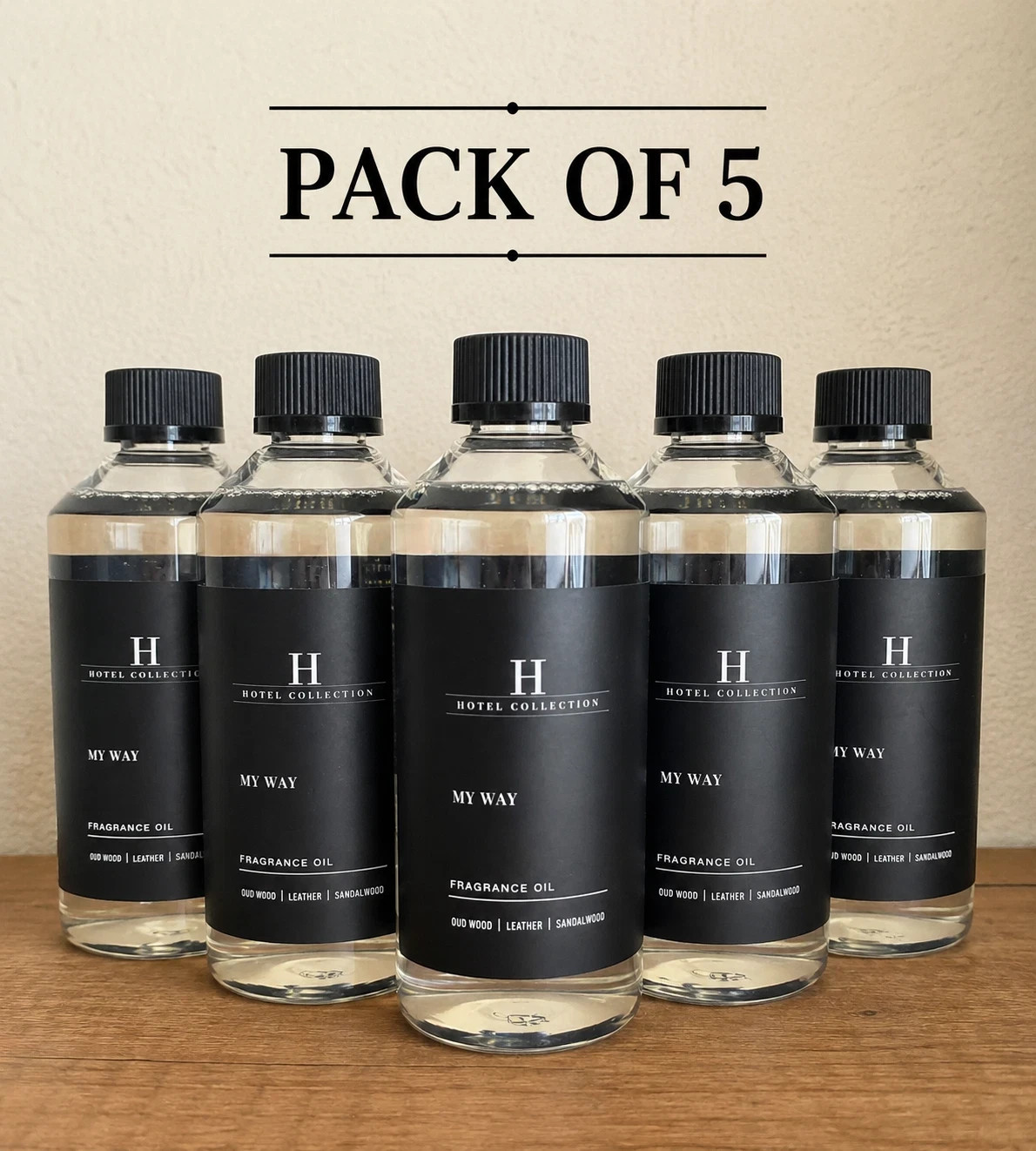5 Pack My Way 500ml Diffuser Oil Inspired By 1 Hotel Miami , Hotel Collection gallery