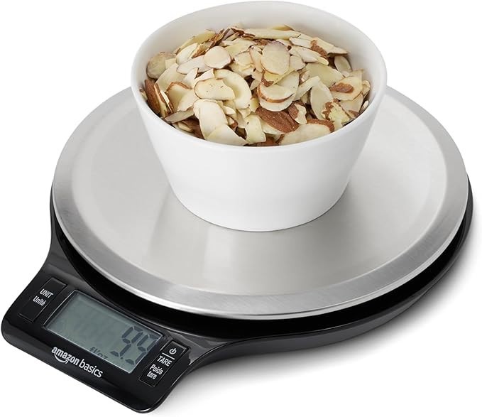 Stainless Steel Digital Kitchen Scale with LCD Display Weighs up to 11 Pounds gallery