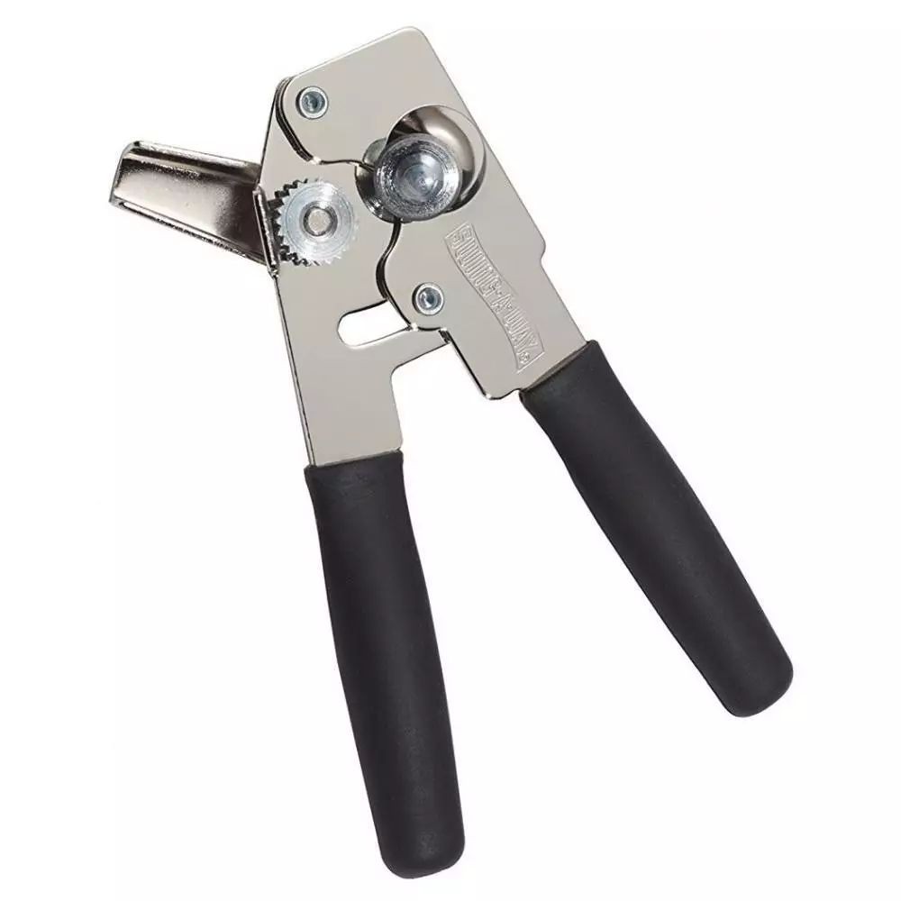 Swing-A-Way Compact 8" Can Opener with Sharp Blade, Manual Handheld (Black) gallery
