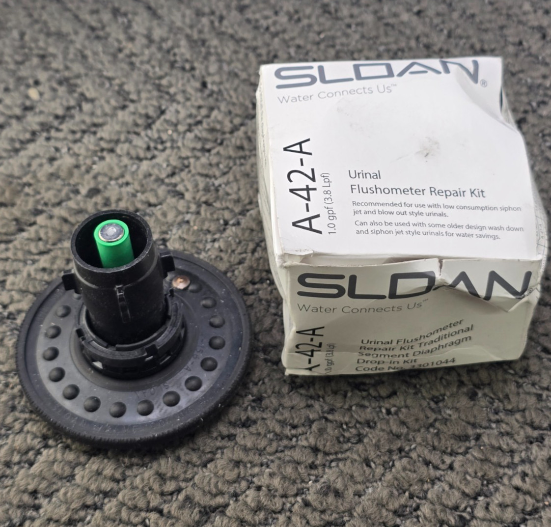 SLOAN A-42-A Urinal Flushometer Repair Assembly 1.0gpt (3.8Lpf) A42A gallery