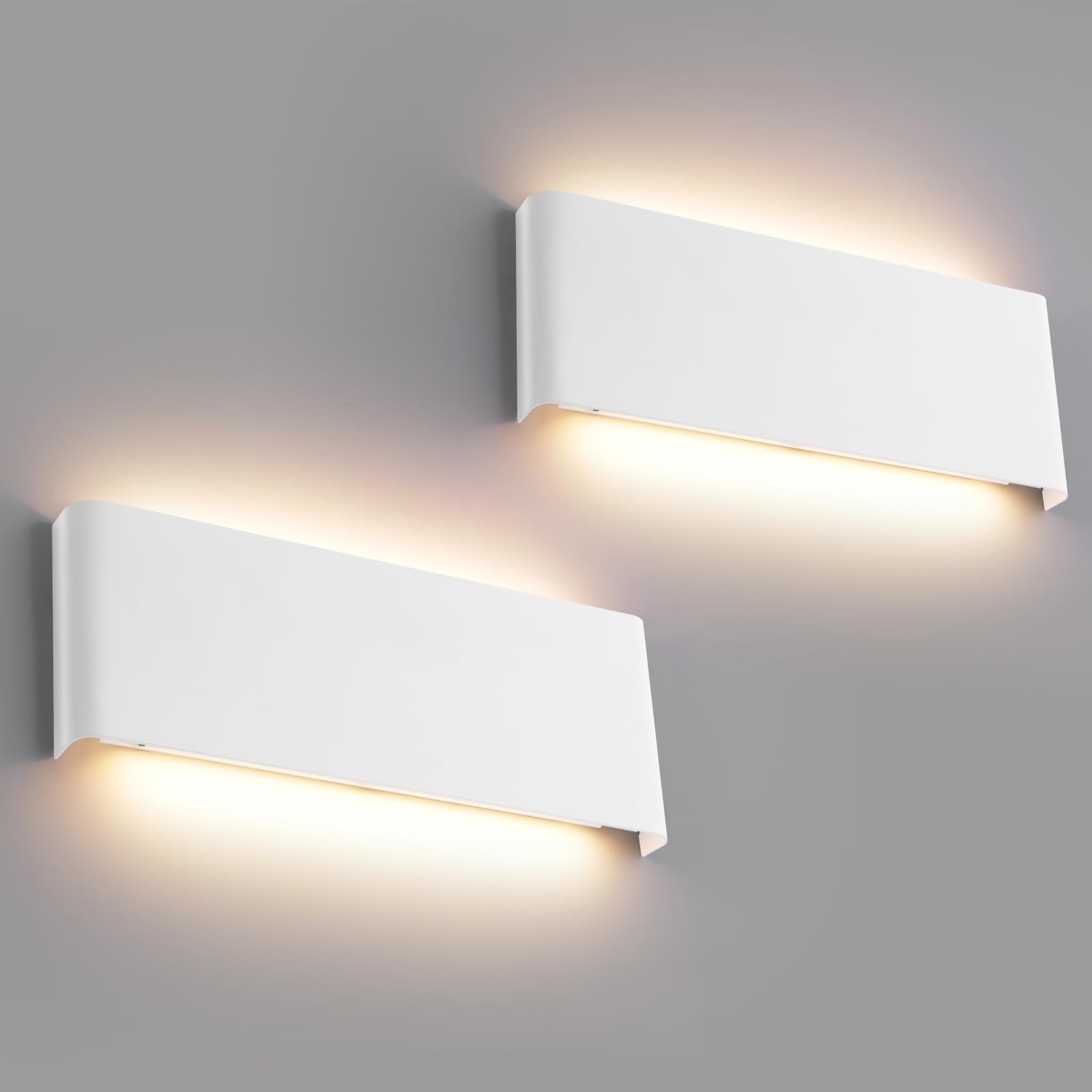 Mille Luckiole 11 Inch Hallway LED Wall Light,Dimmable 3000K-6500K 5 Color Selec gallery