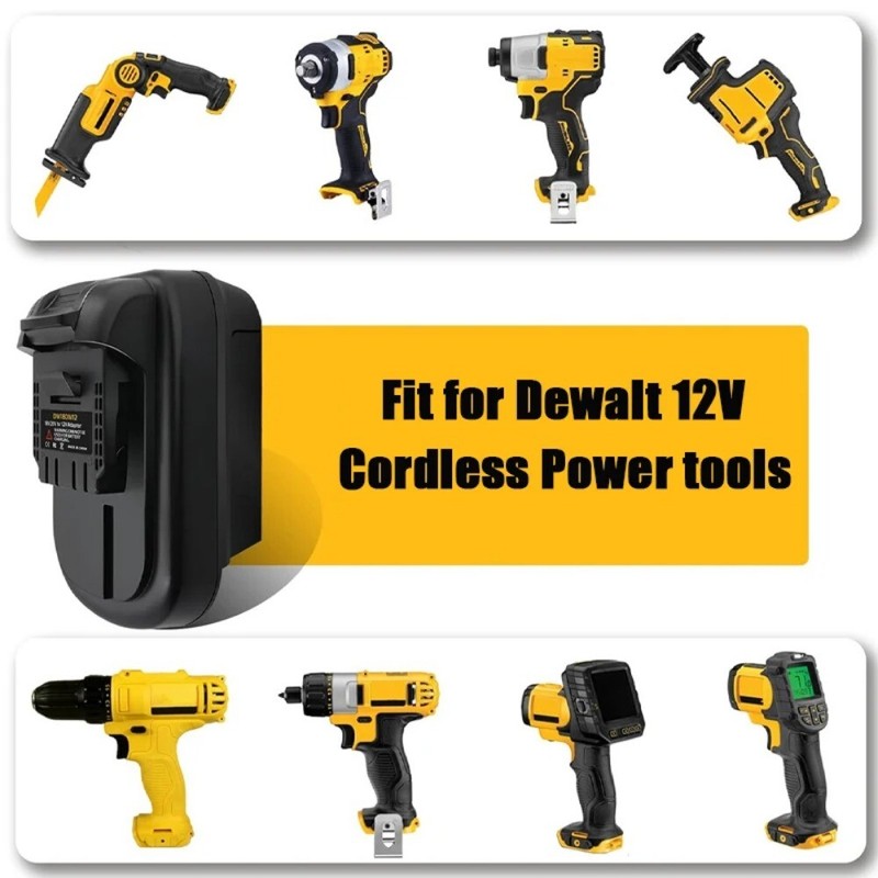 Battery Adapter for Dewalt 20V Battery Converter To for Dewalt 12V Power Tool gallery