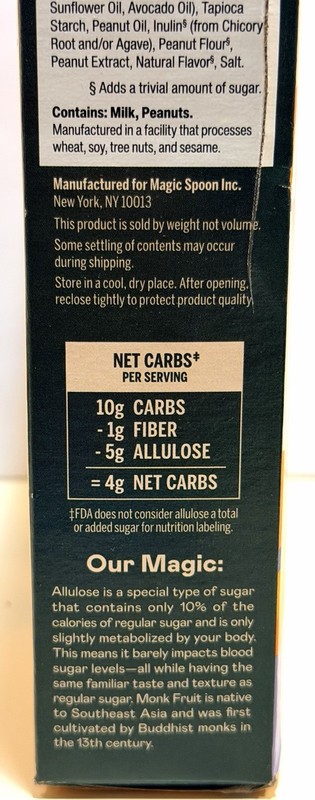 2 Boxes Magic Spoon High Protein Breakfast Cereal Peanut Butter. 7 oz Box. 08/26 gallery