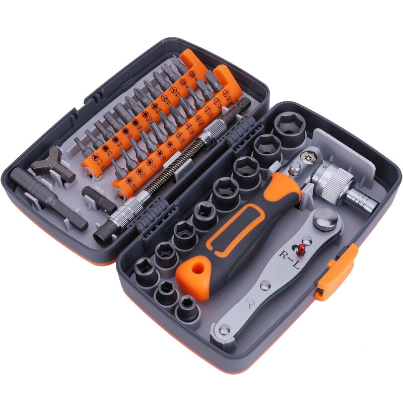 38pcs Socket Ratchet Screwdriver Wrench Repair Tool Kit Mini Mechanics Tools gallery