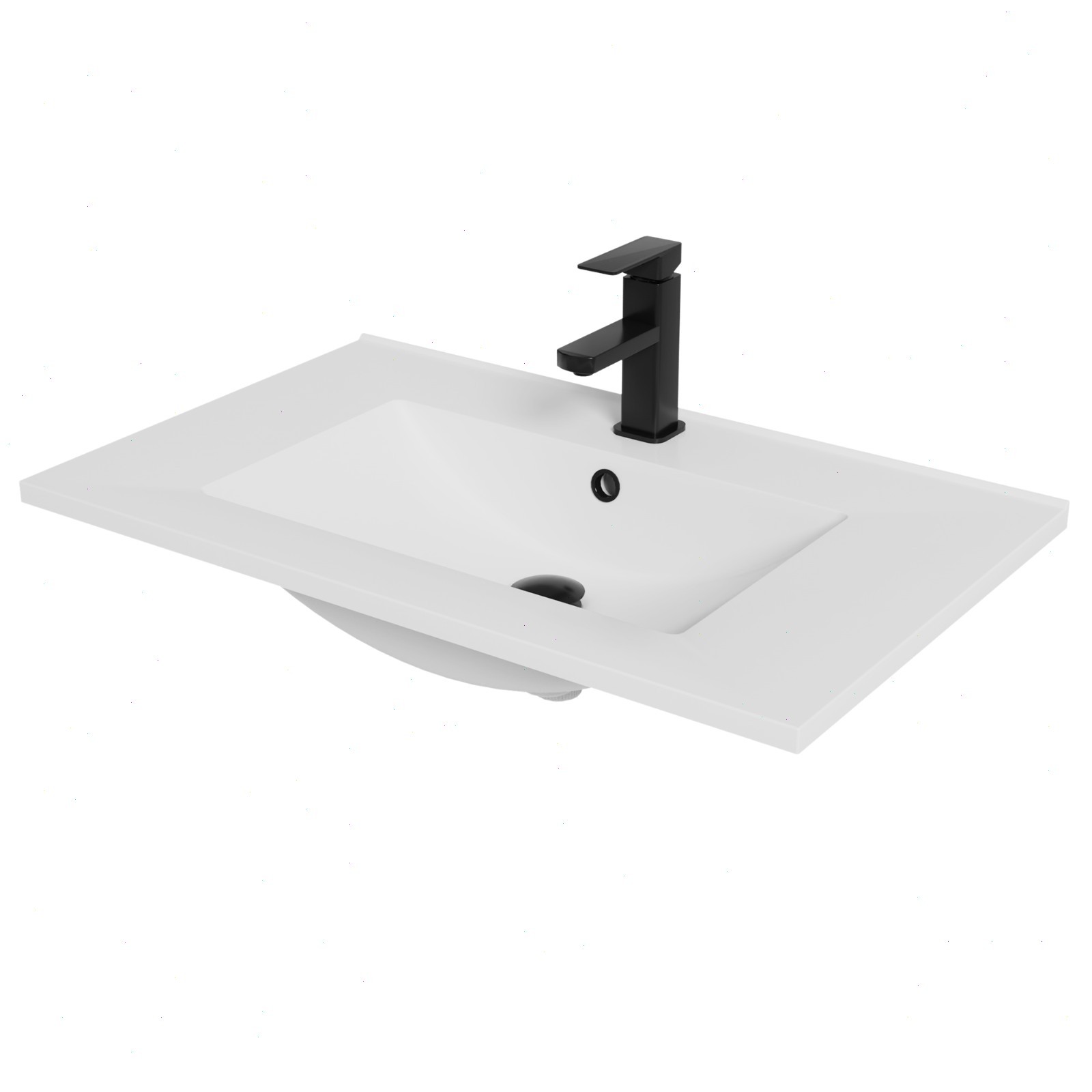 30" Single Sink Vanity Top Undermount Bathroom Sink gallery