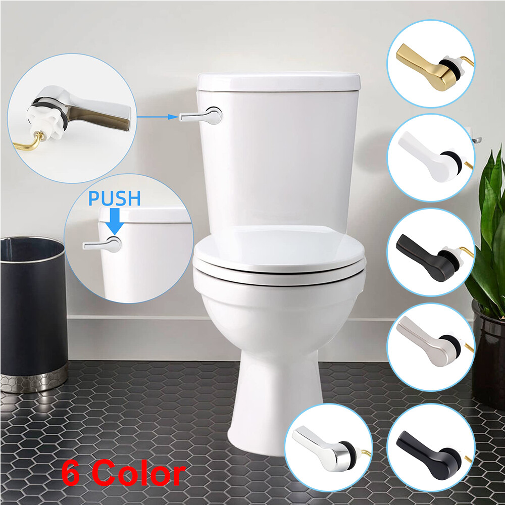 Toilet Tank Flush Lever Replacement, Universal Front Mount Handle Toilet Tank gallery