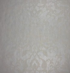 Embossed Flocking Wallpaper Ivory Flock Textured Flocked Damask Velvet rolls 3D