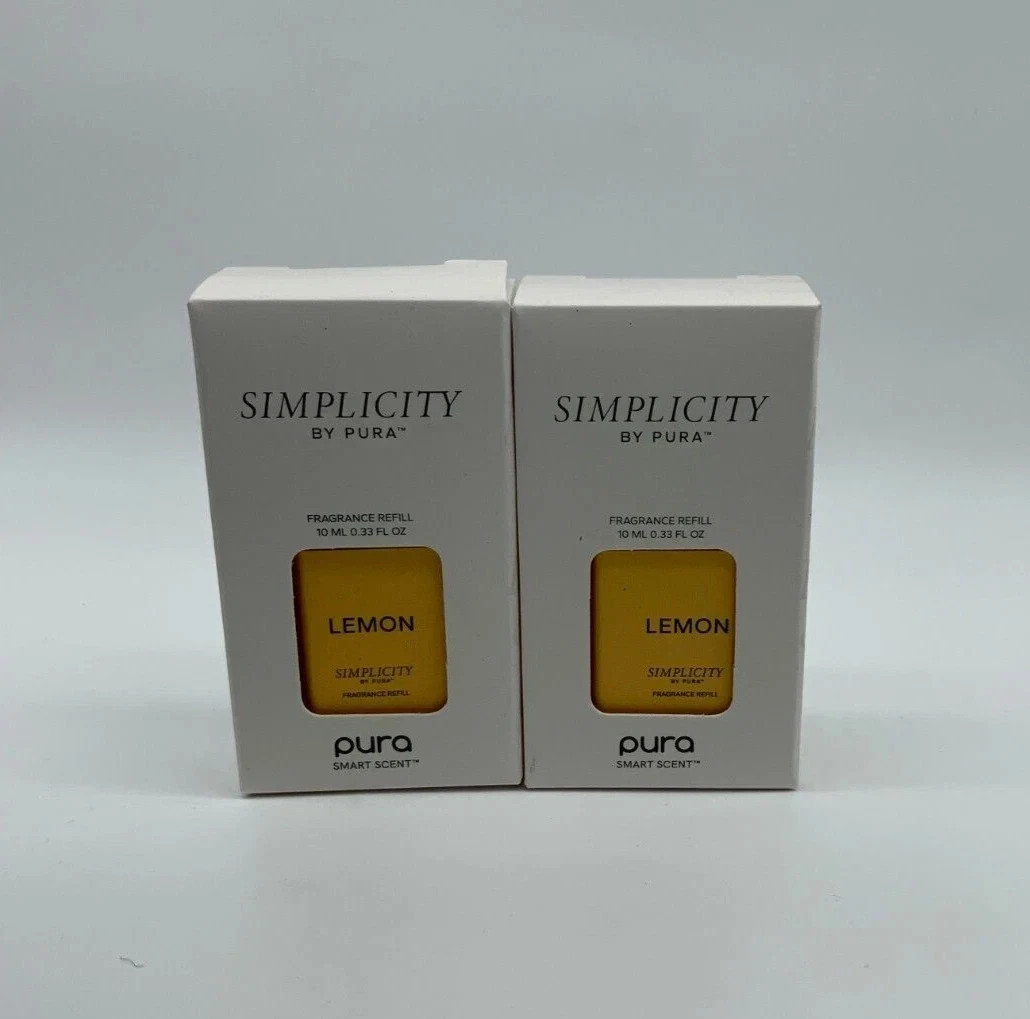 Pura Lemon Refills 2 Pack | Smart Diffuser Fragrance | Fresh Citrus Scent gallery
