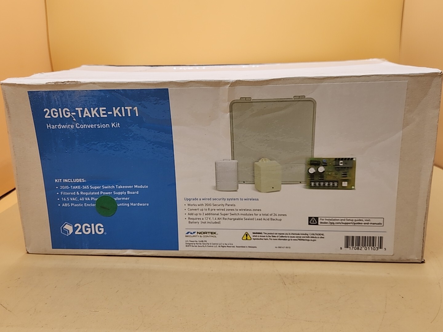 Linear 2GIG-TAKE-KIT1 Hardwire Conversion Kit 8 Pre Wired Zones New gallery