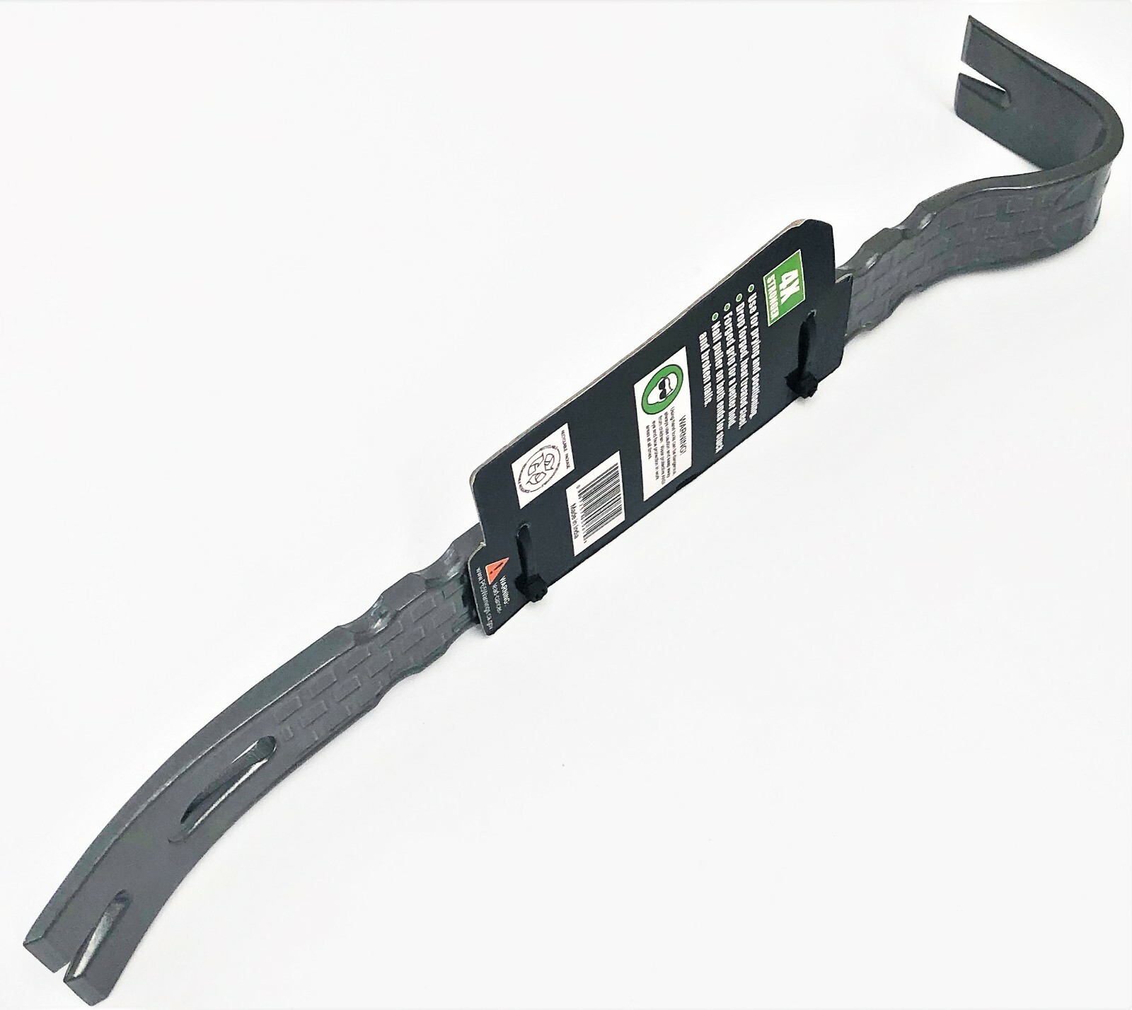 GRIP TOOLS HEAVY DUTY 16" PRYBAR FLAT PRY BAR NAIL PULLER FORGED STEEL #60061 gallery