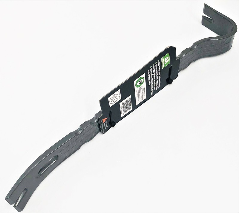 GRIP TOOLS HEAVY DUTY 16" PRYBAR FLAT PRY BAR NAIL PULLER FORGED STEEL #60061 gallery