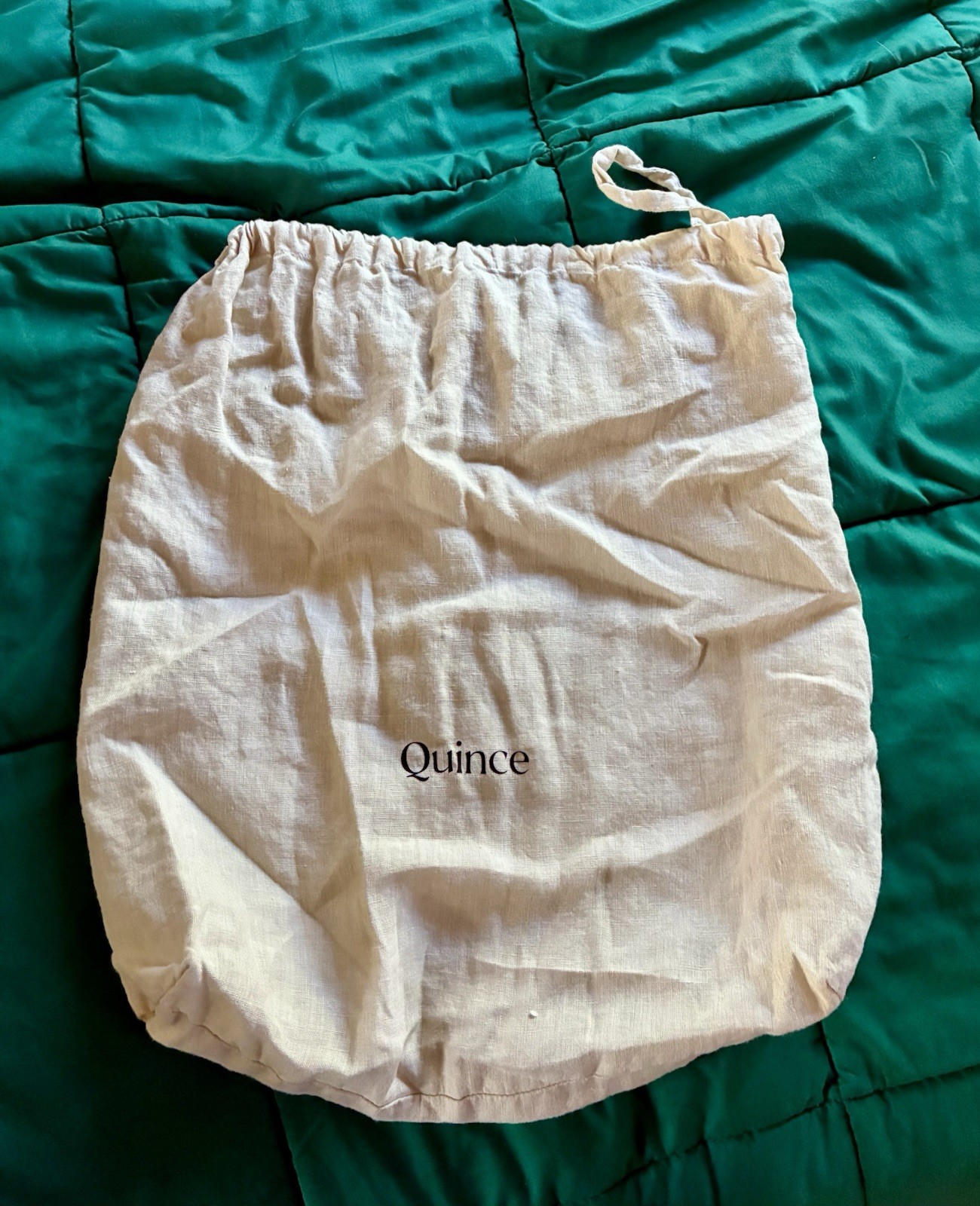 Quince Cream Linen Queen Bedding Set Washed But Not Used gallery