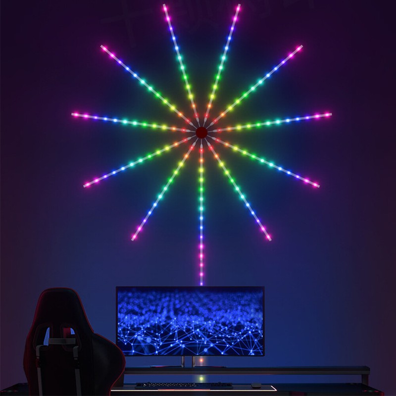 Smart Firework LED Strip Light USB Dream Color RGB Music Sync APP Remote Control gallery