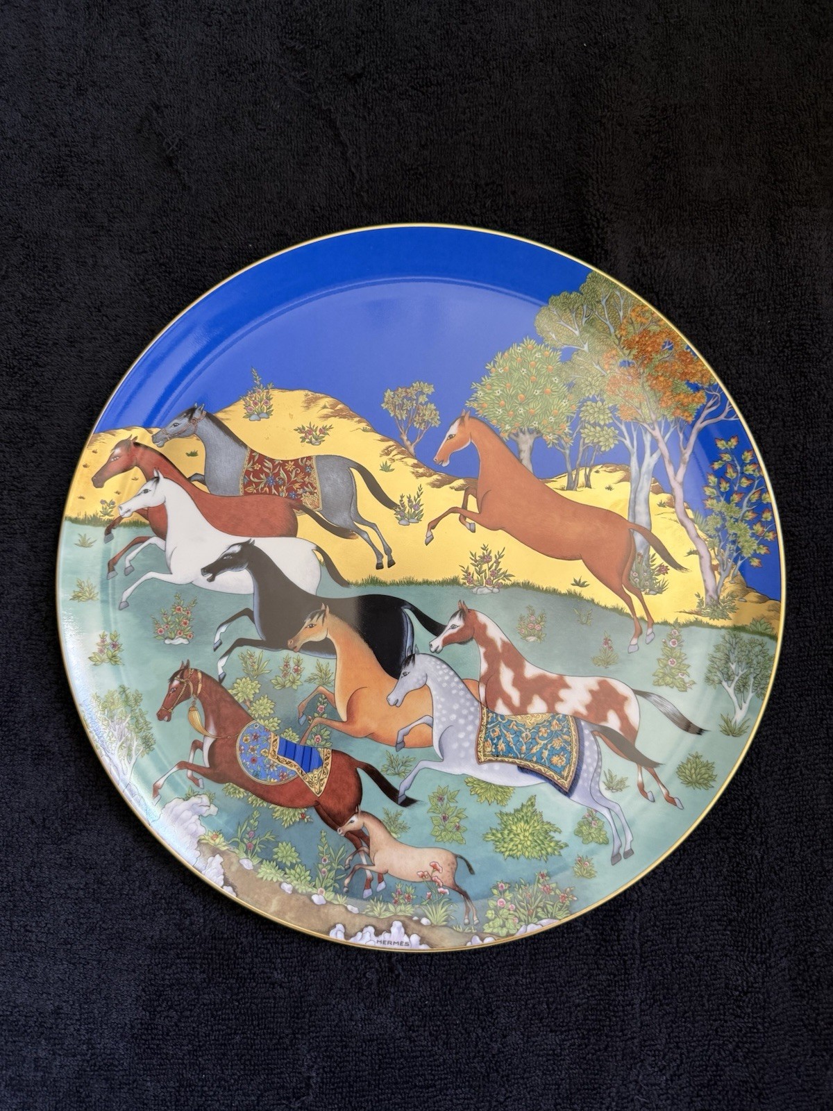 DEFECTIVE other see details Cheval dOrient tart platter G3D gallery