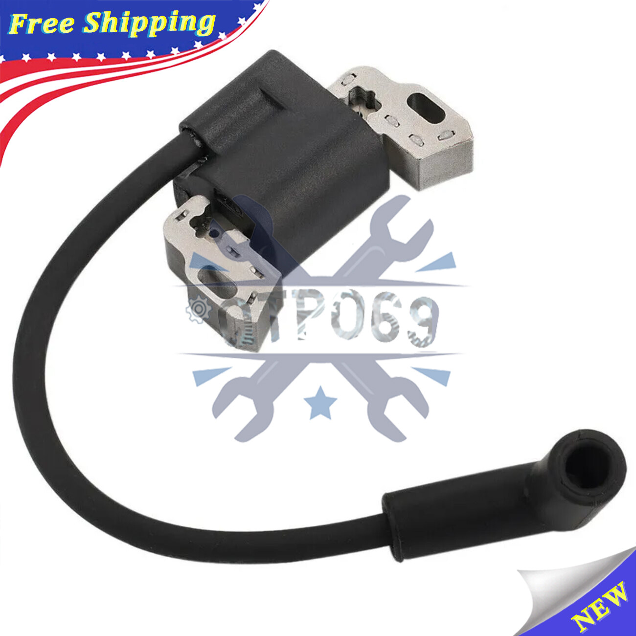 Ignition Coil For Troy Bilt TB110 Lawn Mower with B & S 140cc 2.9HP 550EX Motor gallery