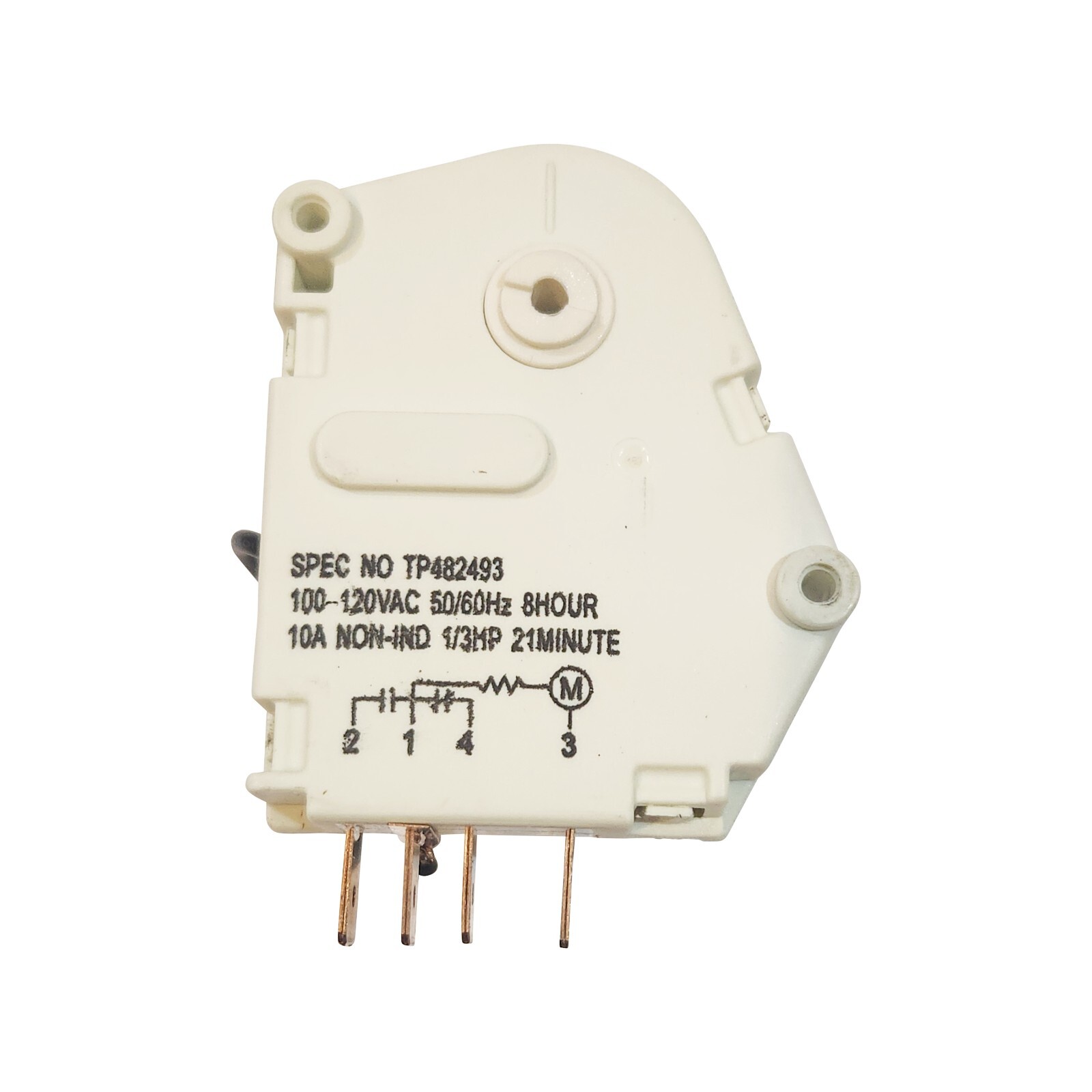 W10822278 Refrigerator Defrost Timer Replaces Whirlpool Sears Kenmore Fridges gallery
