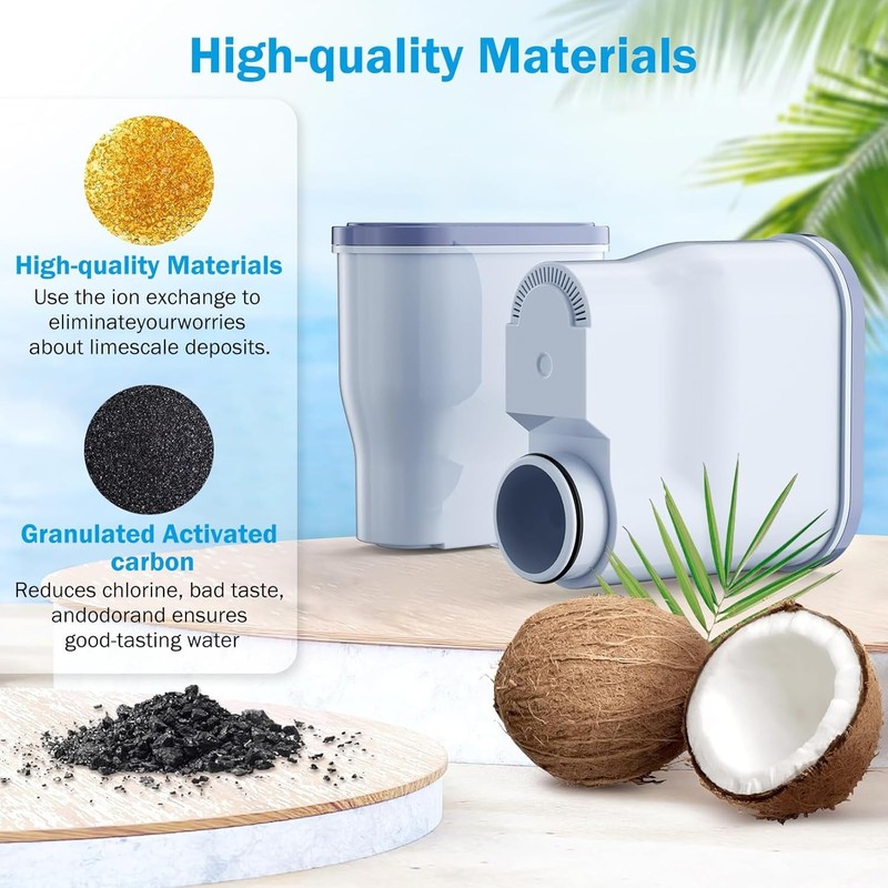 6-Pack Coffee Filters Compatible with Philips AquaClean CA6903 /10/00 /01/22 gallery