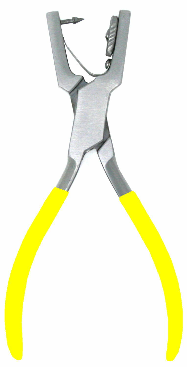 Stainless Punch Pliers Needle Point for Paper Craft Leather Hole Punching gallery
