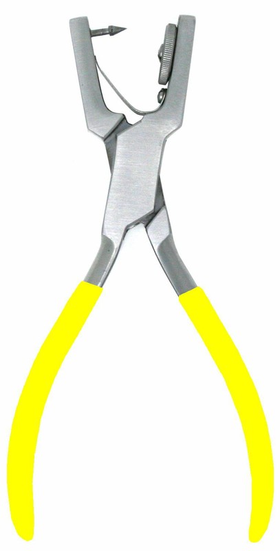 Stainless Punch Pliers Needle Point for Paper Craft Leather Hole Punching gallery