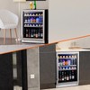 Ca'Lefort Beverage Refrigerator Cooler 140 Cans Mini Fridge Freestanding Home gallery