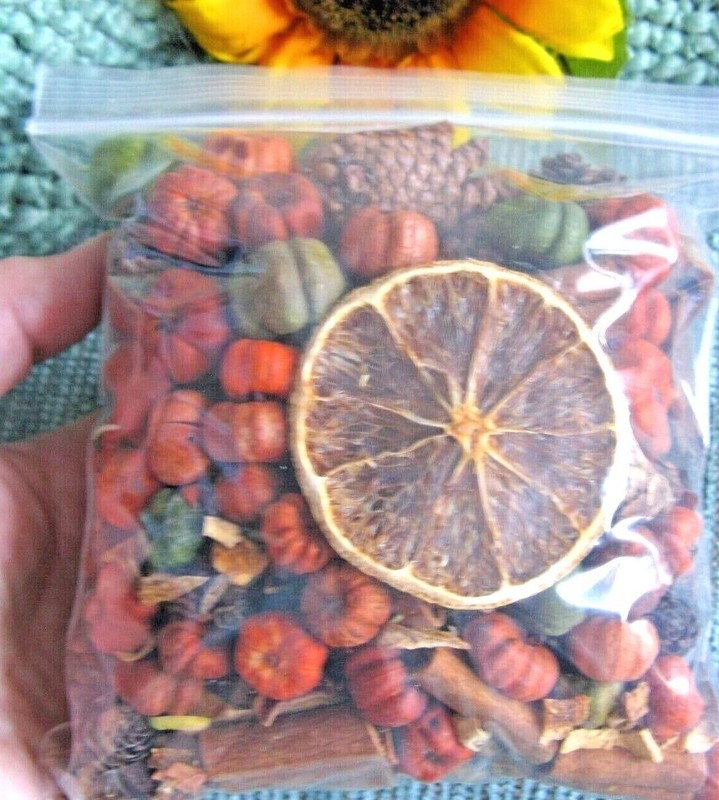 New Unscented Natural Rustic Prim Dried Potpourri Fall Bowl Filler Fixins 2 CUPS gallery