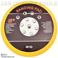 REPLACEMENT 6″ INCH ROUND PSA DA SANDING PAD