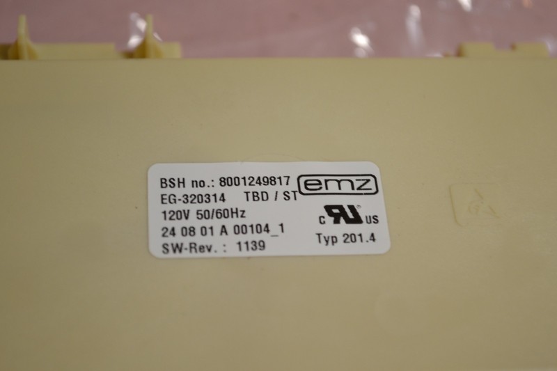 Bosch 8001249817 CONTROLLER UNIT, EG-320314 gallery