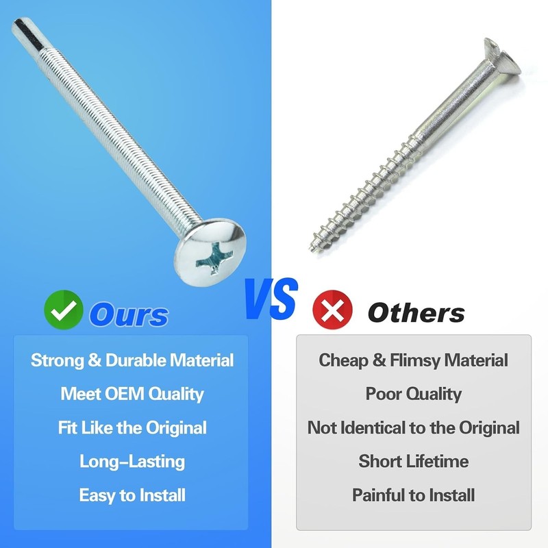 Dependable Microwave Mounting Kit - Aluminum Alloy Screws for Long-Lasting Use gallery