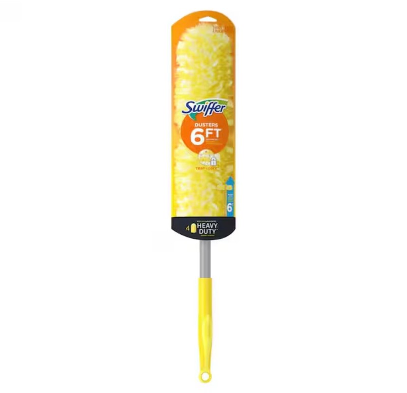 New Swiffer Dusters Cleaning Kit w/ 6ft Extendable Pole + 4 Refills gallery