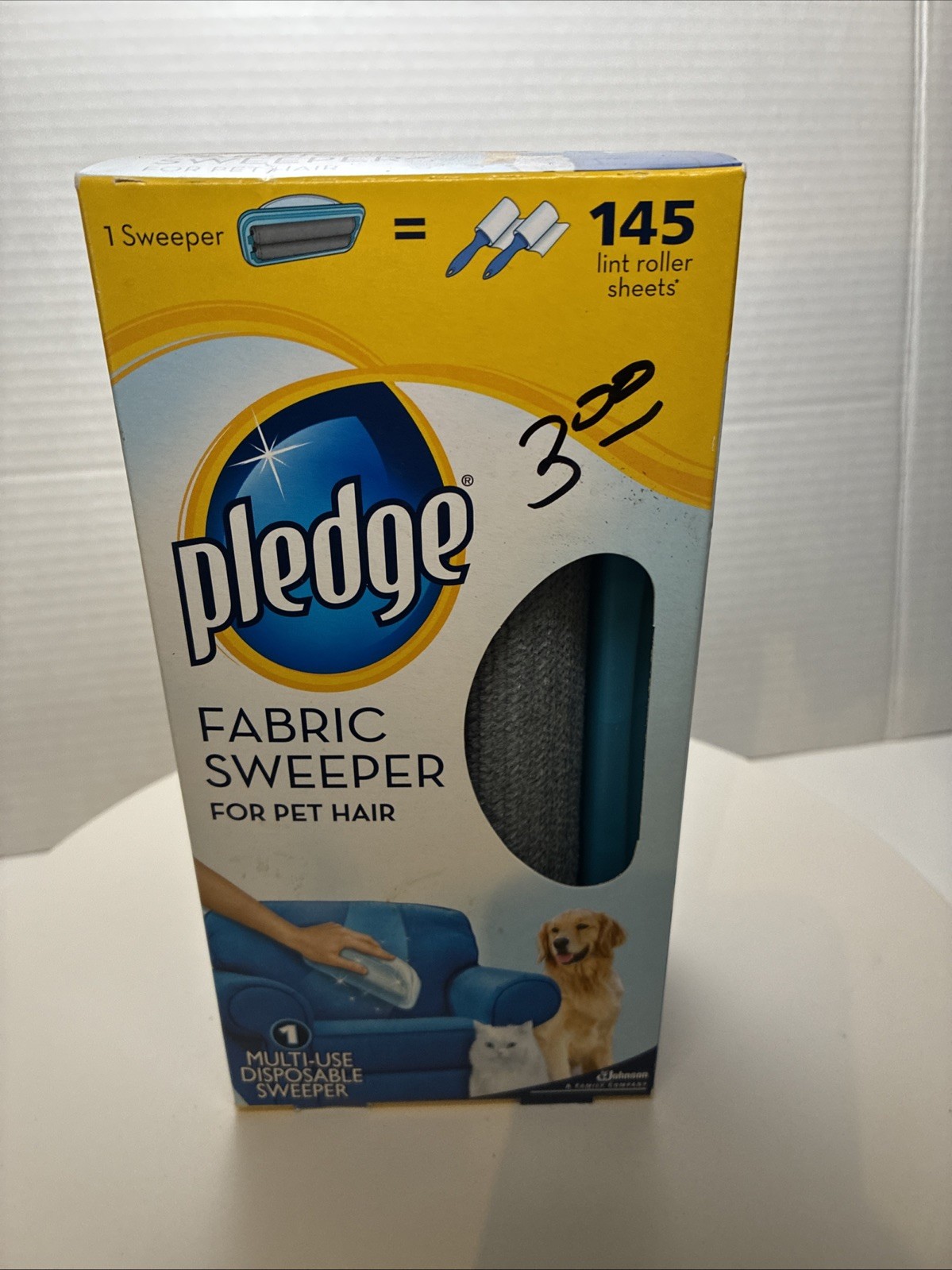 Pledge Fabric Sweeper for Pet Hair Multi-Use Disposable Sweeper Johnson New gallery